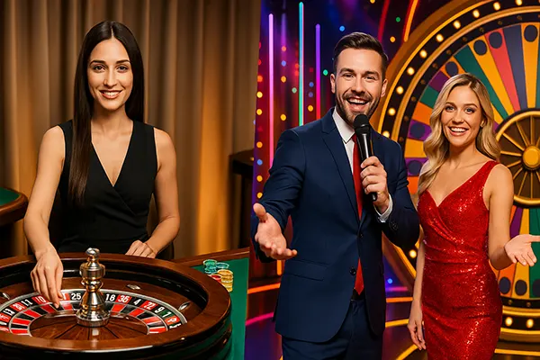 Casino card dealer