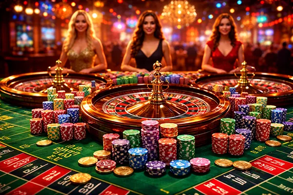 Französisches Roulette-Rad